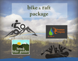 Breckenridge bike and raft Activity Package