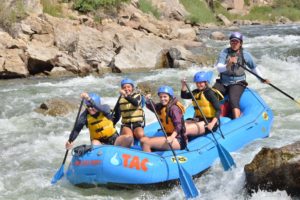 TAC whitewater rafting