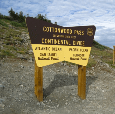 Cottonwood Pass Bueana Vista