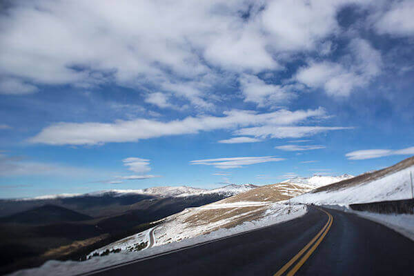 Trail Ridge Road in Rocky Mountain National Park