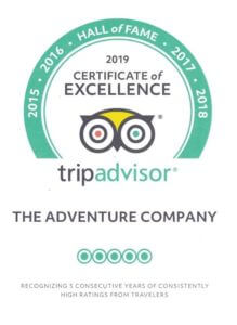 TripAdvisor Certificate of Excellence