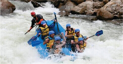 pine creek advanced rafting colorado breckenridge