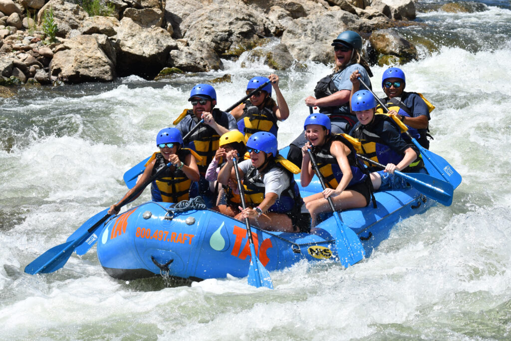 Whitewater Rafting Boulder Canyon with The Adventure Company