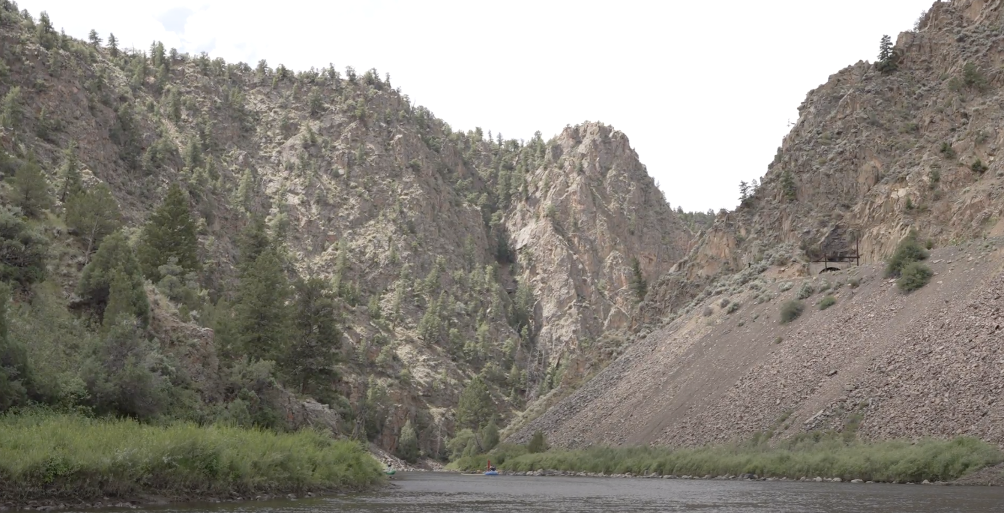 Beginner rafting Pumphouse Canyon Colorado River The Adventure Company