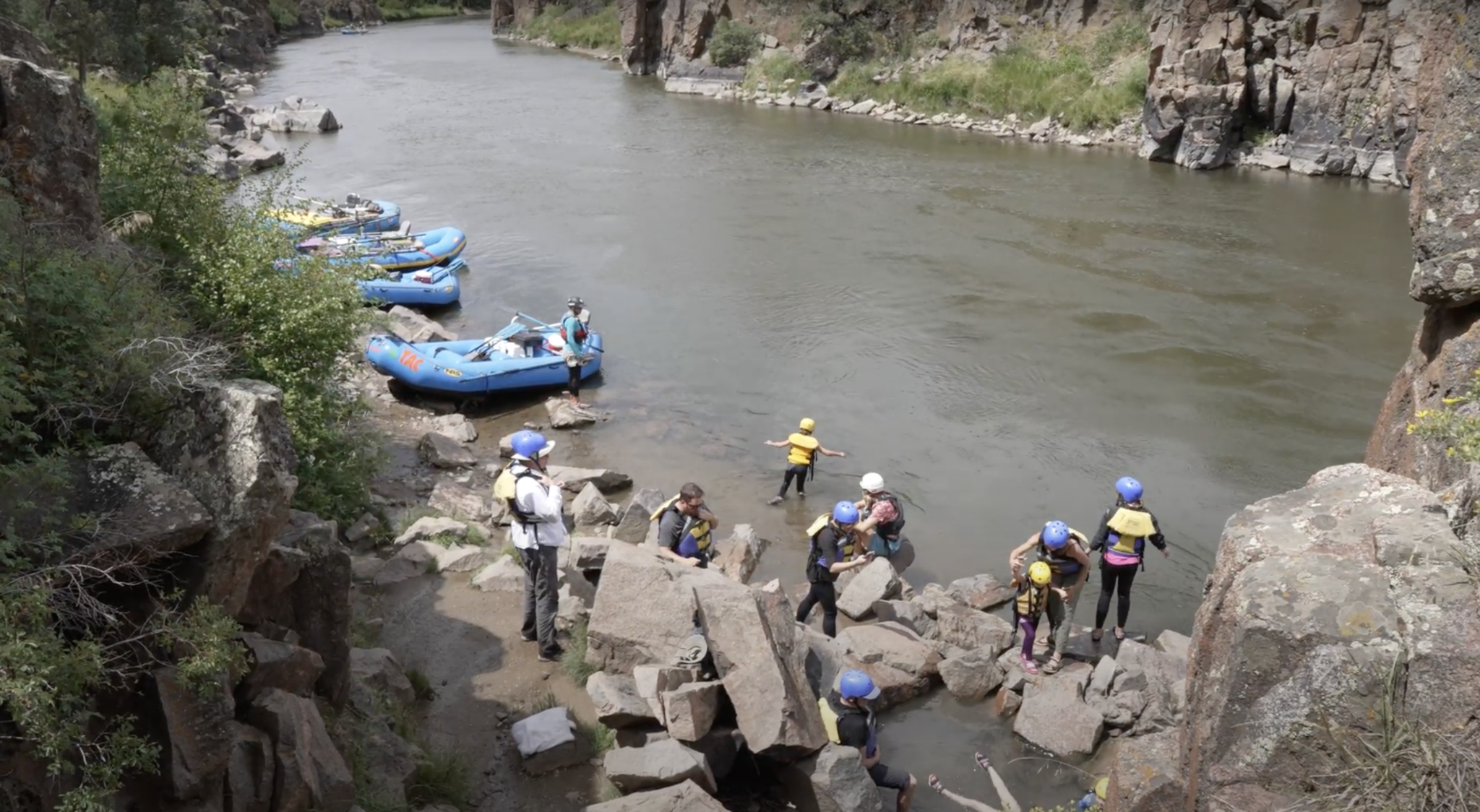 The Adventure Company whitewater rafting colorado