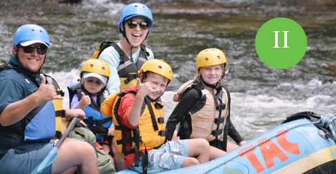 Milk Run beginner whitewater rafting buena vista colorado kayak near breckenridge