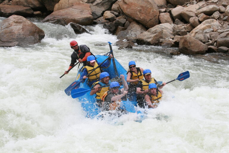 pine creek advanced whitewater rafting breckenridge colorado