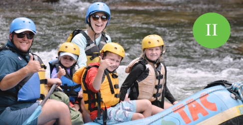 Milk Run beginner whitewater rafting buena vista colorado kayak near breckenridge