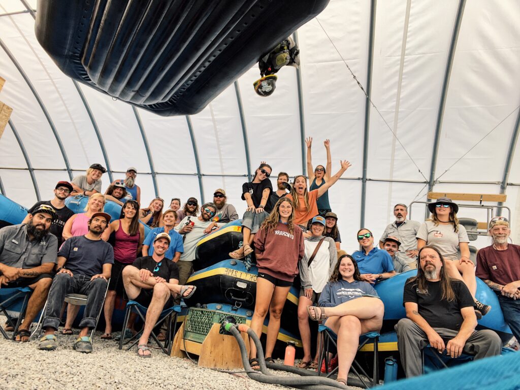 the adventure company staff guides office drivers