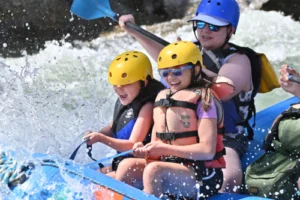family whitwater rafting in Buena Vista