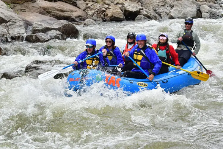 rafting in Buena Vista co