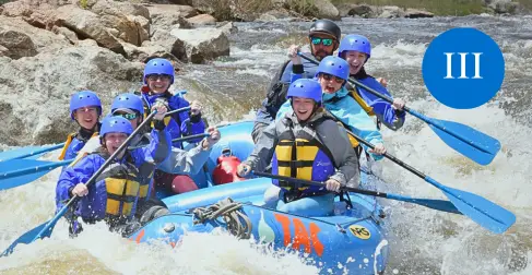 Browns canyon intermediate whitewater rafting buena vista colorado kayak near breckenridge