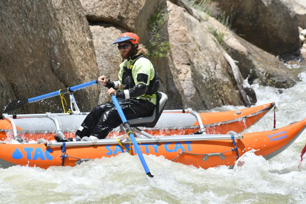 safety cat zac the adventure company whitewater rafting breckenridge colorado